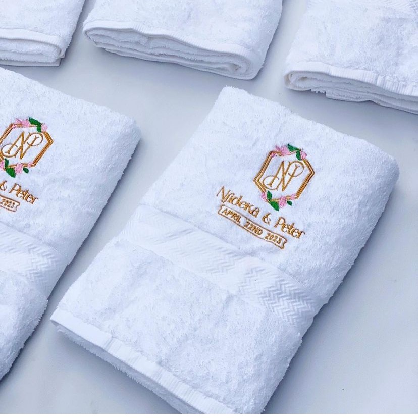 embroidery towel